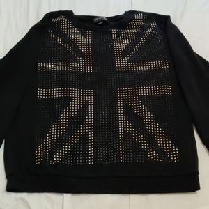 Union jack flag sweatshirt